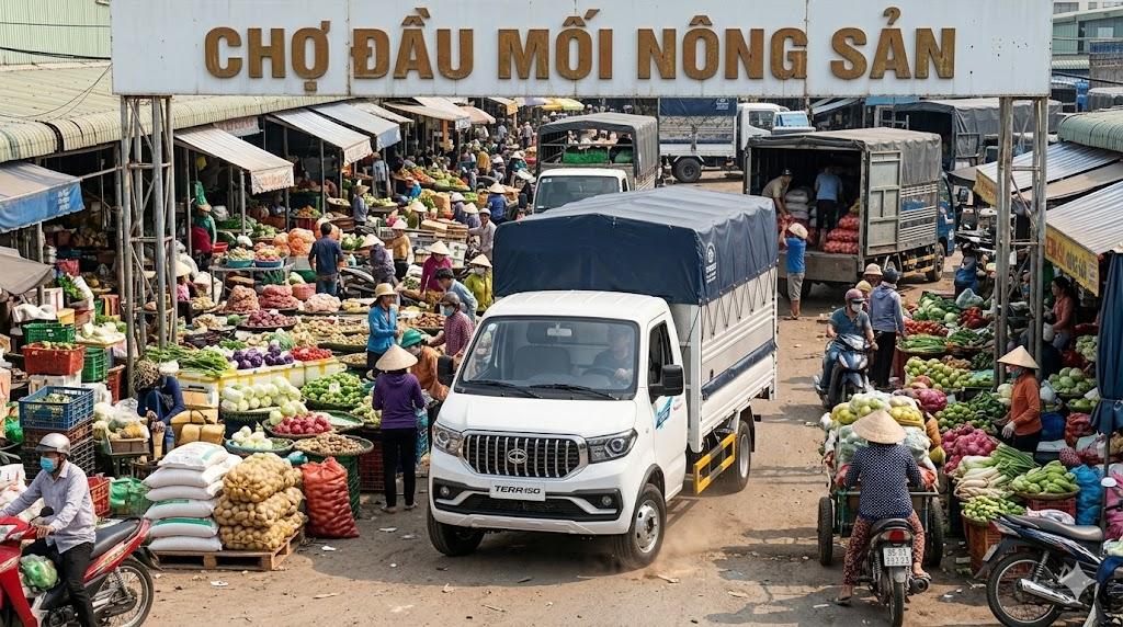 'Cần mua xe tải 1,5 tấn - Đầu tư thông minh cùng xe tải máy xăng Tera150S.