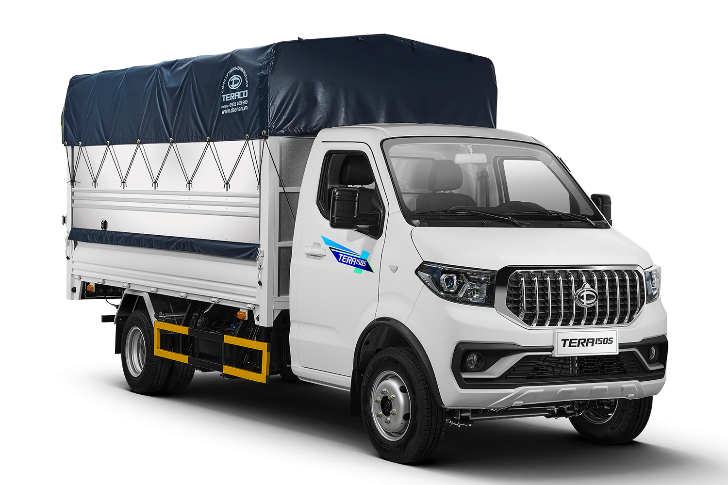 Các dòng xe tải Teraco đang có sẵn tại Teraco Việt Hàn Bắc Giang