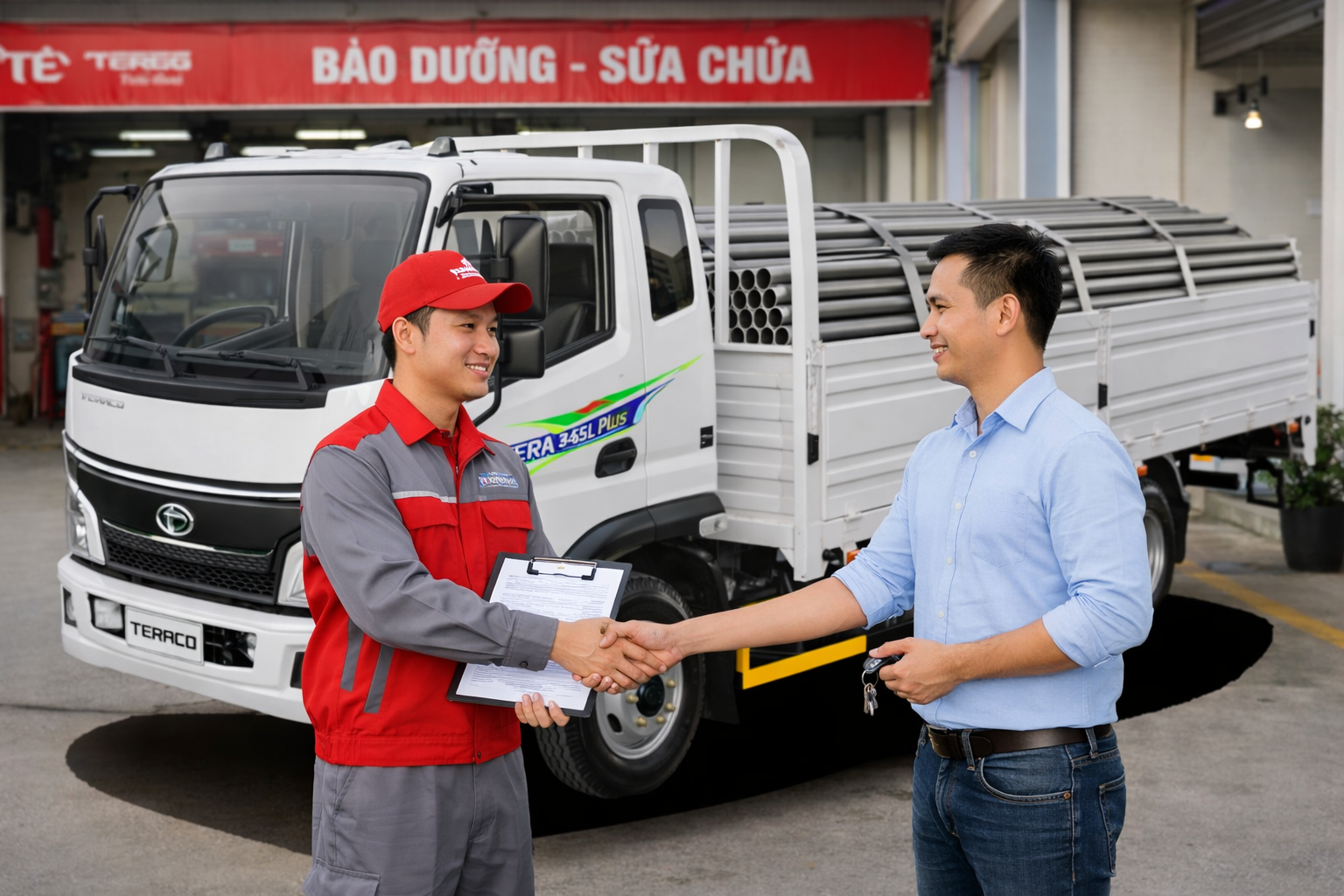 Quy trình bảo dưỡng xe tải Teraco đúng chuẩn kỹ thuật