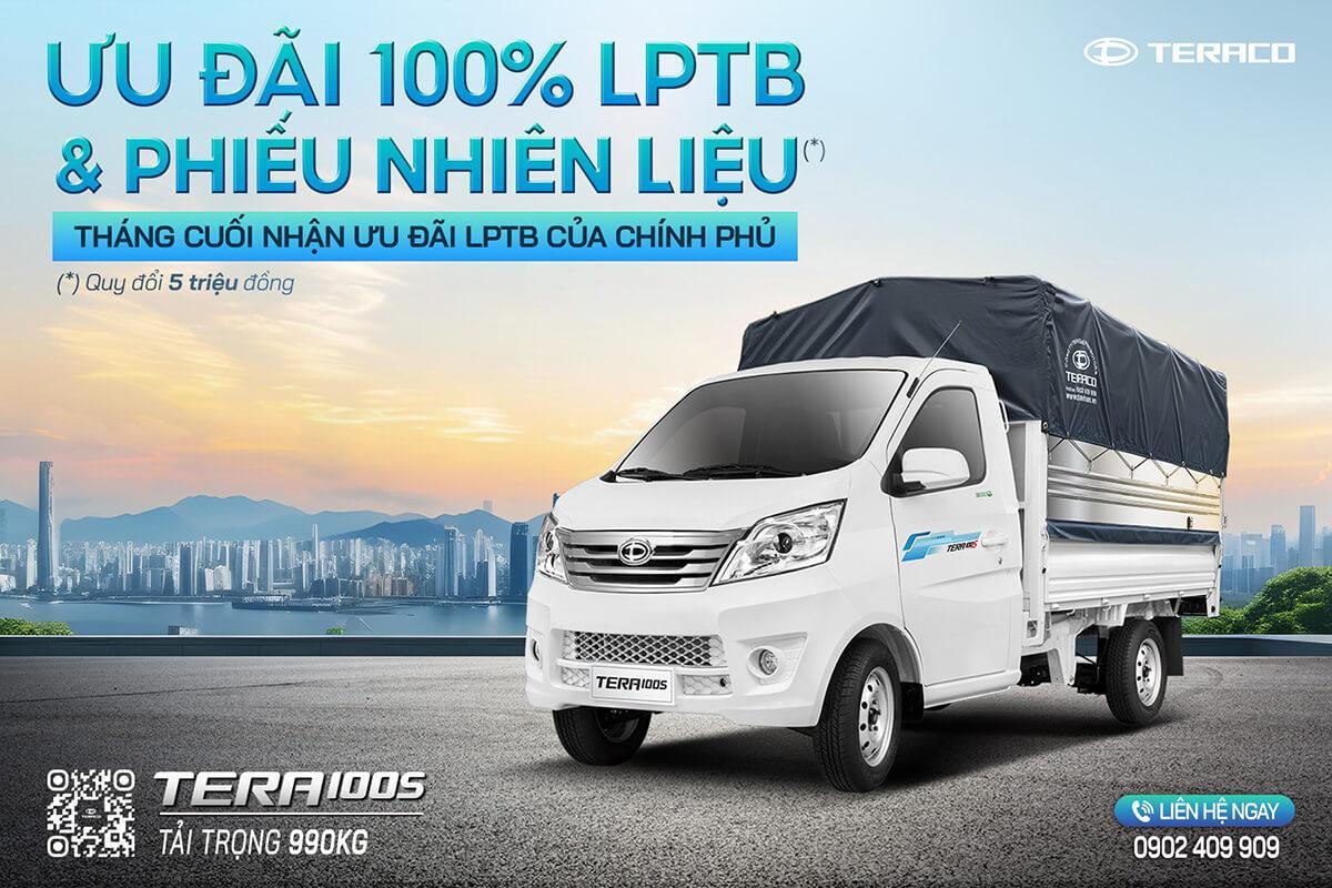Tháng 11/2024 nhận nhiều ưu đãi hấp dẫn khi mua xe tải nhẹ & xe tải van Teraco