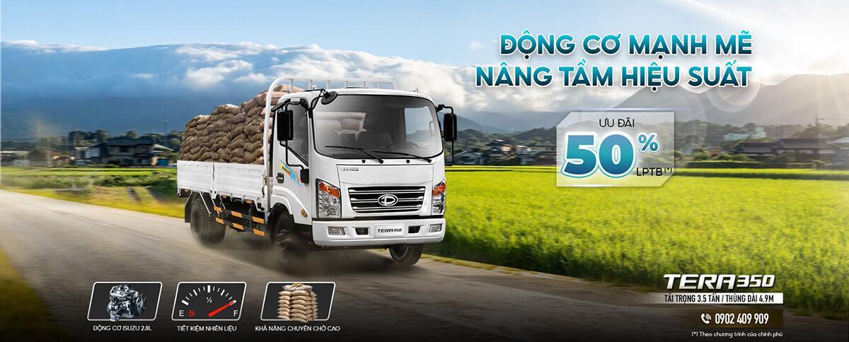 Tera350 - Thùng dài đa dụng - Tải trọng tối ưu