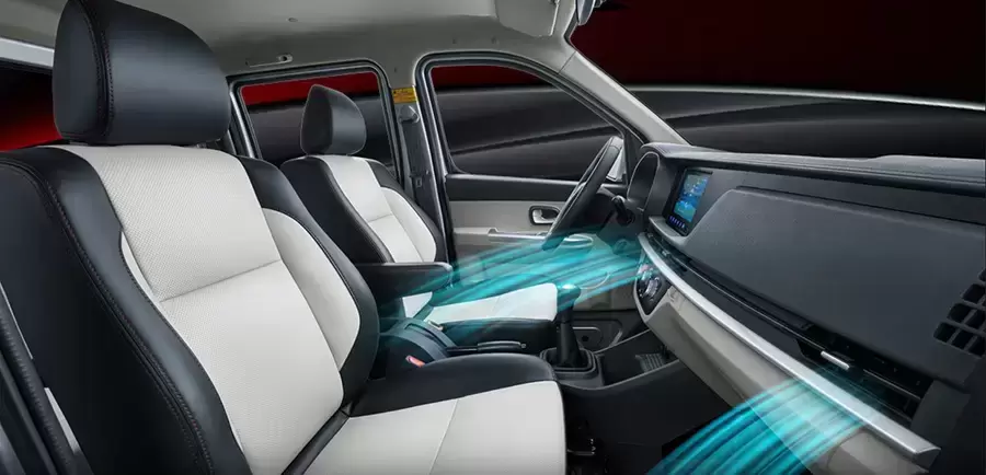 Tera Star sở hữu nội thất tiện nghi chuẩn xe du lịch