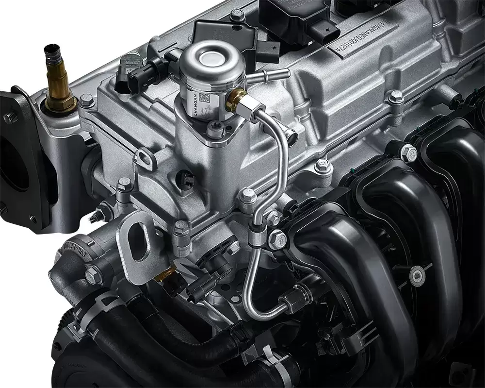 Động cơ công nghệ GDI-DVVT duy nhất phân khúc xe tải 1 tấn - 2 tấn